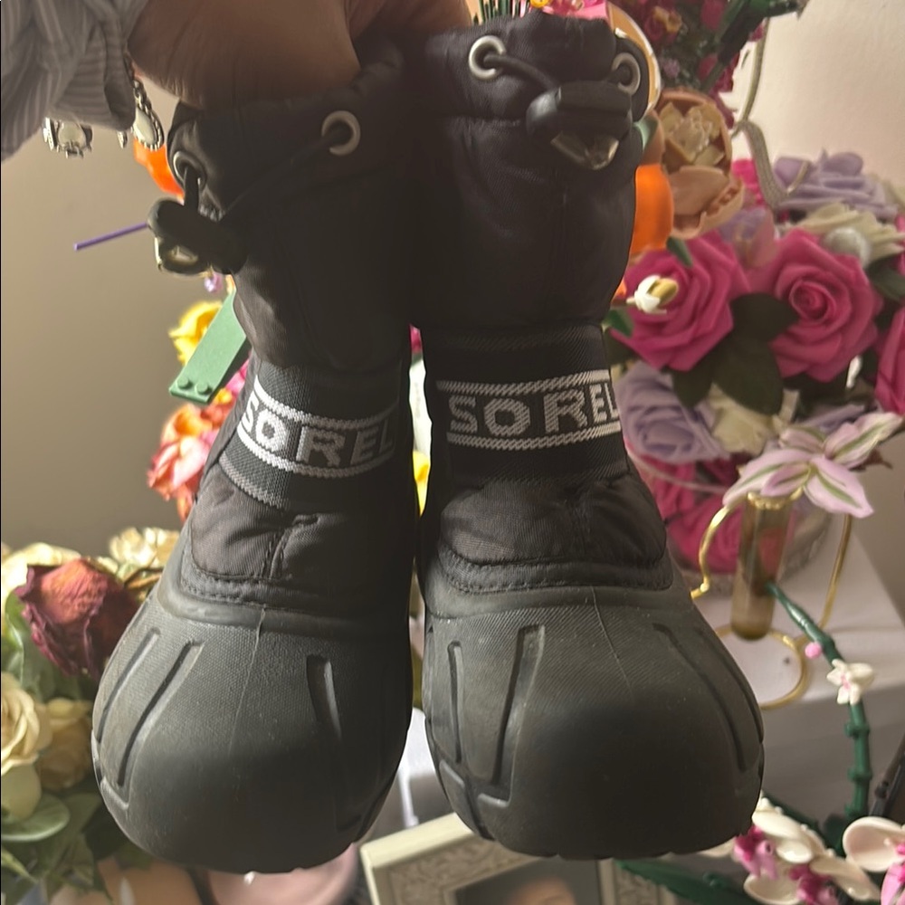 Sorel Black Winter Boots Waterproof Insulated